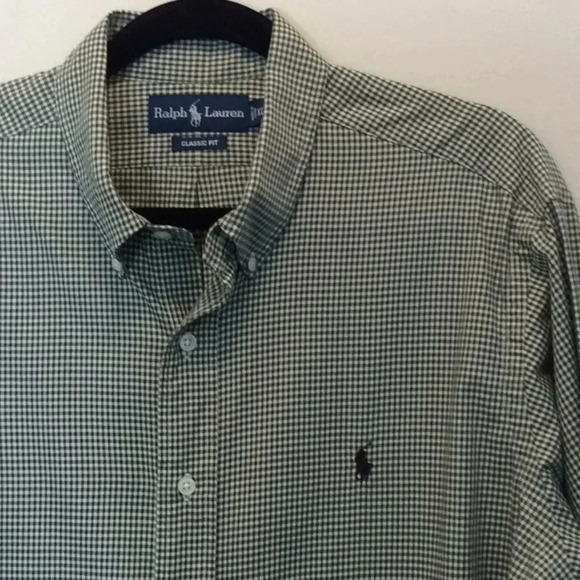 Ralph Lauren Other - RL Long Sleeve Army Green, Purple & Beige Shirt